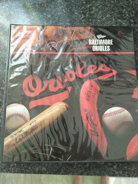 Baltimore Orioles Card Book & Cards w/ Cal Ripken Jr. Action Coin 89 Cards + Coi